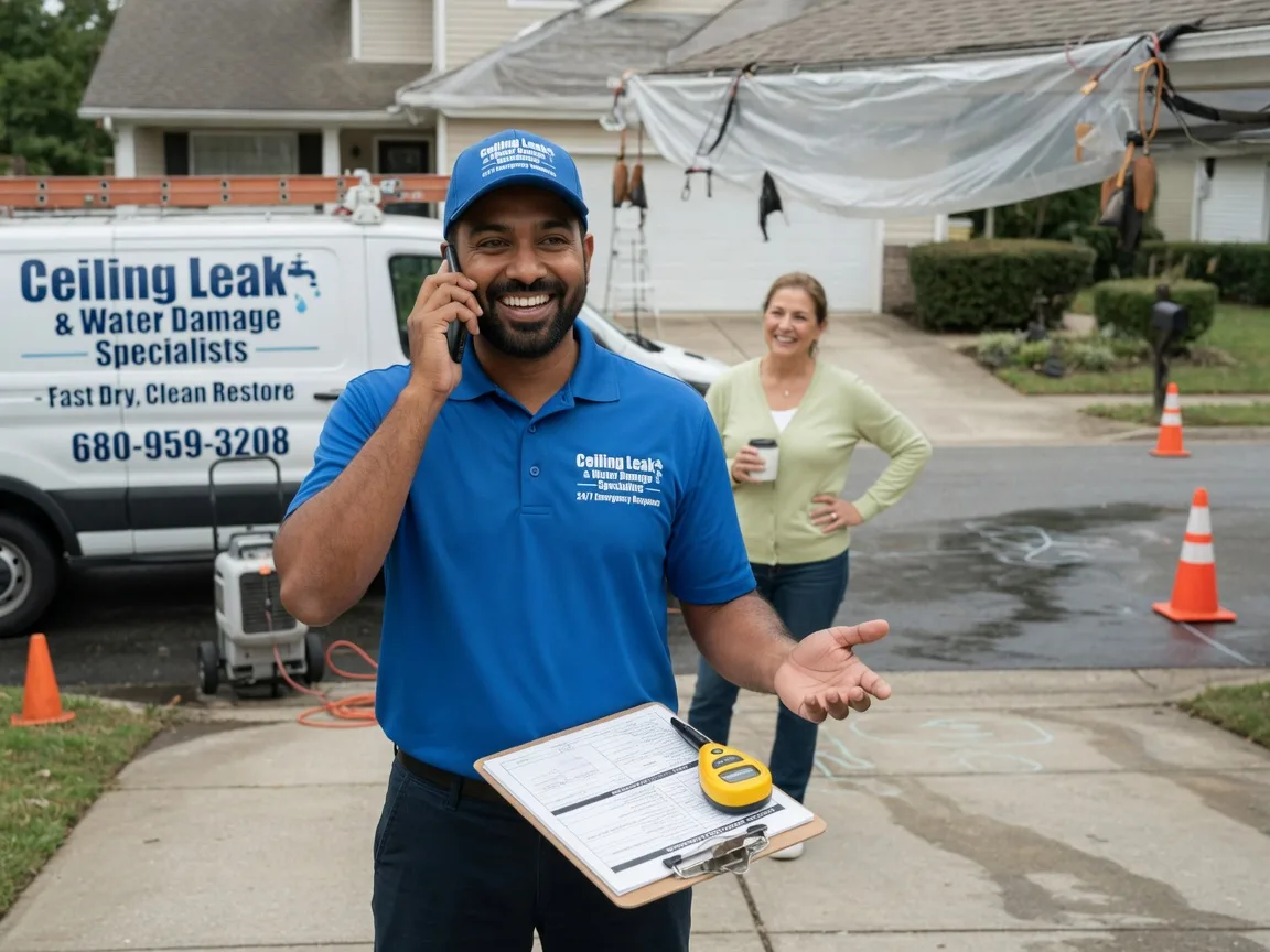 Ceiling Leak Cleanup Vernon, VT FAQs